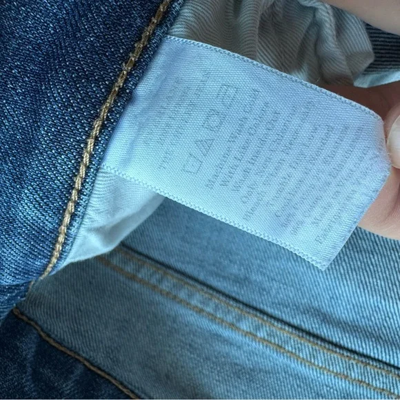 Everlane The Cheeky Jean Straight Leg High Waist Blue Denim 26 - Picture 6 of 11